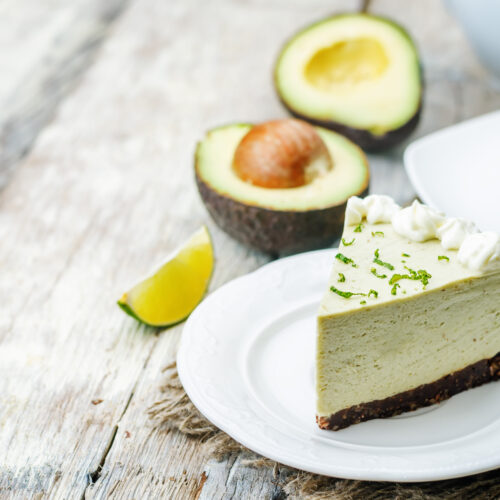 avocado lime cheesecake