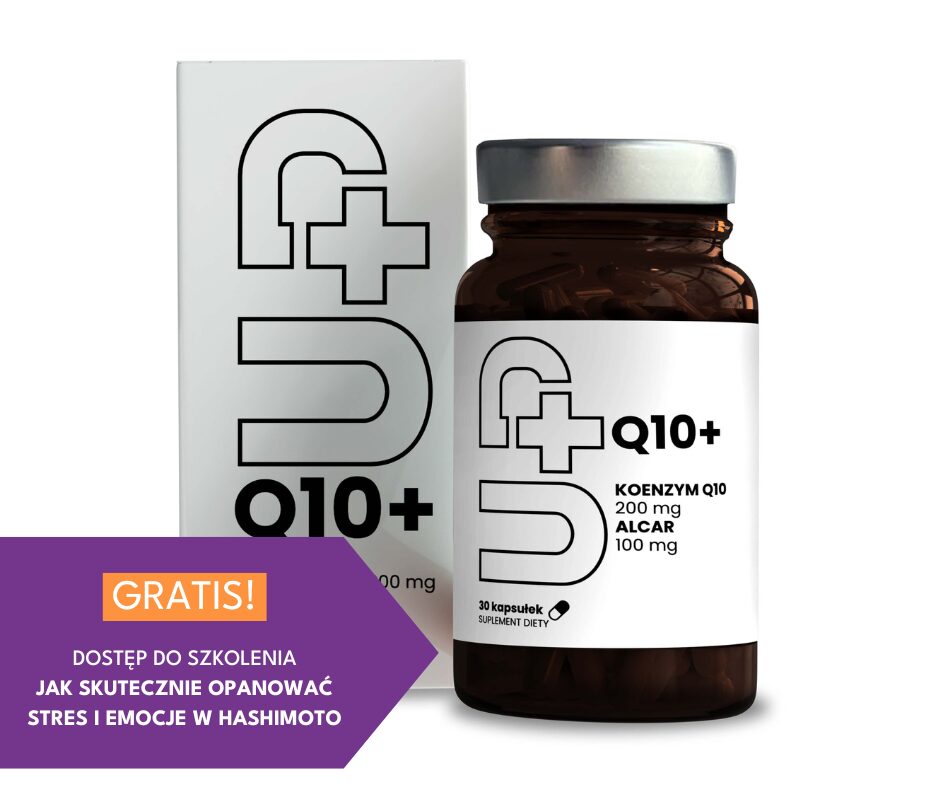 UP Q10+ koenzym Q10 z Acetylo L-karnityną. Booster dodający energii oraz zwiększający koncentrację, wspiera płodność.